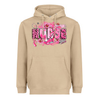 Mushroom breast cancer nurse Heavyweight Hoodie - LillyAllenDesigns