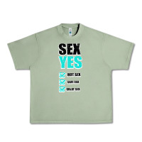 Oil Green SEX YES HOT SEX SAFE SEX GREAT SEX Urban Heavy Tee - Bettercallsaul