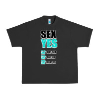 Pigment Black SEX YES HOT SEX SAFE SEX GREAT SEX Urban Heavy Tee - Bettercallsaul