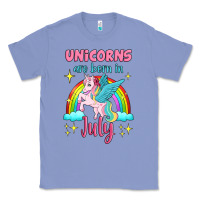 Colony Blue unicorns are born in july Classic Tee - Jasminsmagicworld