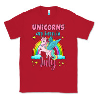 Red unicorns are born in july Classic Tee - Jasminsmagicworld