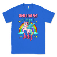 Unicorns Are Born In July Classic Tee | Teevron