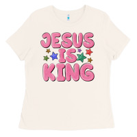 Bone jesus is king Ladies Tee - MaliasSmallBusiness