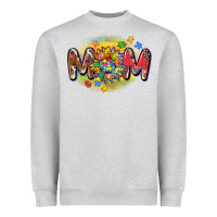 Heather Grey autism mom Heavyweight Sweatshirt - CowGirlArtShop