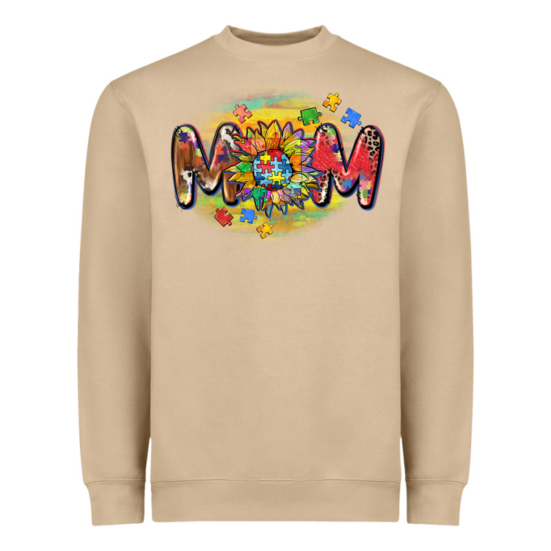 Autism Mom Heavyweight Sweatshirt by CowGirlArtShop | Teevron