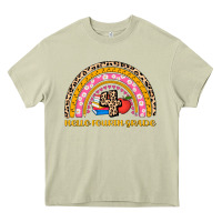Mossy back to school rainbow hello fourth grade Heavy Core Tee - AdoDesignShop