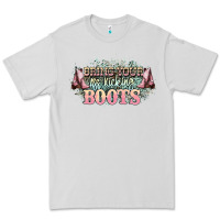 Dove Grey bring your ass kicking boots Premium Tee - NancyCooperArtShop