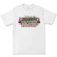 White bring your ass kicking boots Premium Tee - NancyCooperArtShop