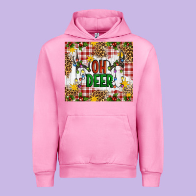 Oh Deer Urban Hoodie Designed By Artiststas