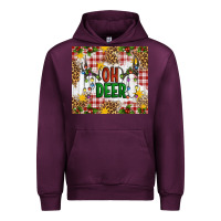 Mauve Wine Oh Deer Urban Hoodie - Artiststas