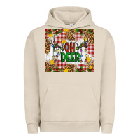 Pigment French Oak Oh Deer Urban Hoodie - Artiststas
