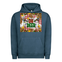 Pigment Midnight Navy Oh Deer Urban Hoodie - Artiststas