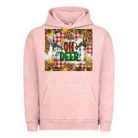 Pigment Salmon Oh Deer Urban Hoodie - Artiststas