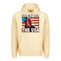 Pina Colada God Bless the USA Premium Hoodie - FaDigitalArtStudio