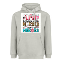 Moon Dust LPN because nurses need heroes Heavyweight Hoodie - LillyAllenDesigns