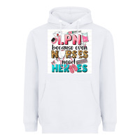 White LPN because nurses need heroes Heavyweight Hoodie - LillyAllenDesigns