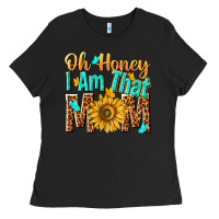 Black oh honey i am that mom Ladies Tee - NancyCooperArtShop