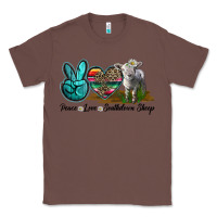 Chestnut Peace Love Southdown Sheep Classic Tee - LillyAllenDesigns