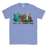 Colony Blue Peace Love Southdown Sheep Classic Tee - LillyAllenDesigns