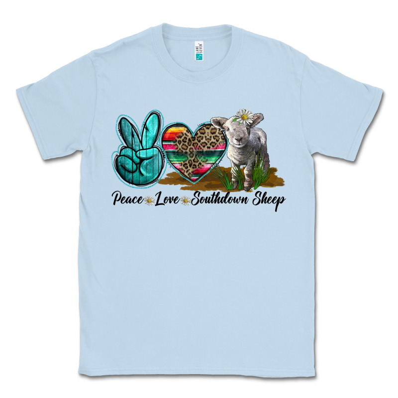 Peace Love Southdown Sheep Classic Tee by LillyAllenDesigns | Teevron