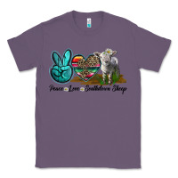 Lavender Peace Love Southdown Sheep Classic Tee - LillyAllenDesigns