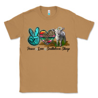 Toasted Coconut Peace Love Southdown Sheep Classic Tee - LillyAllenDesigns