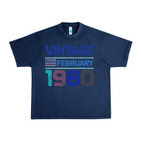 Navy Vintage February 1980 Urban Heavy Tee - Bettercallsaul