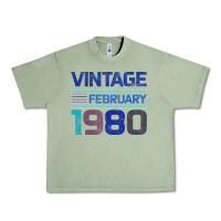 Oil Green Vintage February 1980 Urban Heavy Tee - Bettercallsaul