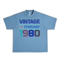 Pebble Blue Vintage February 1980 Urban Heavy Tee - Bettercallsaul