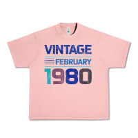 Salmon Vintage February 1980 Urban Heavy Tee - Bettercallsaul