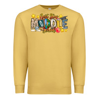Antique Gold Next Stop Middle School Premium Sweatshirt - CowhideDigitalArt