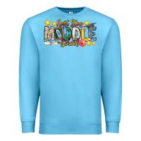 Ocean Blue Next Stop Middle School Premium Sweatshirt - CowhideDigitalArt