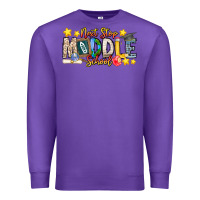 Purple Next Stop Middle School Premium Sweatshirt - CowhideDigitalArt