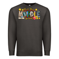 Smoke Next Stop Middle School Premium Sweatshirt - CowhideDigitalArt