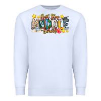 White Next Stop Middle School Premium Sweatshirt - CowhideDigitalArt
