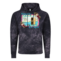 Cloud Black Happy Camper Vintage Hoodie - Bettercallsaul