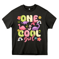 Asphalt one cool girl Heavy Core Tee - MaliasSmallBusiness