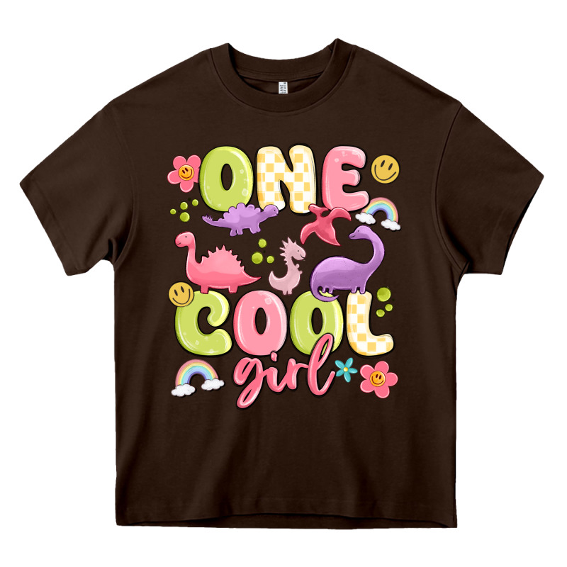 One Cool Girl Heavy Core Tee by MaliasSmallBusiness | Teevron