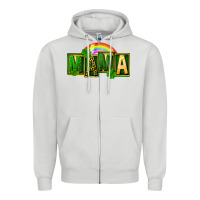 Dove Grey St. Patricks Day mama Zipper Hoodie - FaDigitalArtStudio