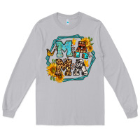 Moon Dust sunflowers hexagon frame mama Long Sleeve Tee - Jasminsmagicworld