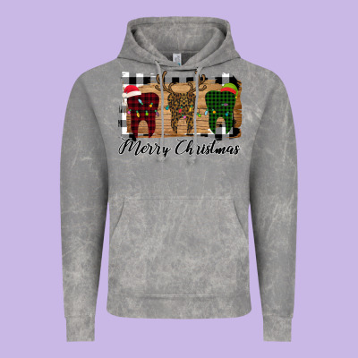 Merry Christmas Teeth Vintage Hoodie Designed By Bettercallsaul