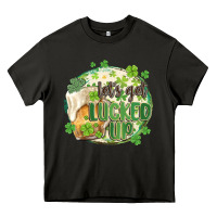 Asphalt let's get lucked up Heavy Core Tee - MaliasSmallBusiness