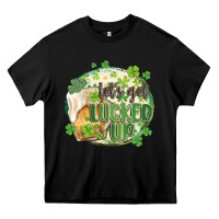 Black let's get lucked up Heavy Core Tee - MaliasSmallBusiness