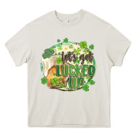 Cream let's get lucked up Heavy Core Tee - MaliasSmallBusiness