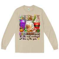 Mushroom Hallothanksmas coffee cups Long Sleeve Tee - texasbilliewilder