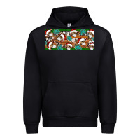 Black Santa skeleton christmas Urban Hoodie - Artiststas