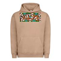 Pigment Burro Santa skeleton christmas Urban Hoodie - Artiststas