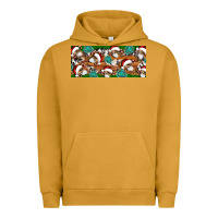 Pigment Peanut Butter Santa skeleton christmas Urban Hoodie - Artiststas
