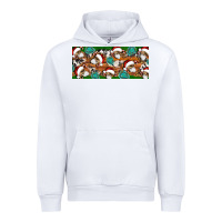 White Santa skeleton christmas Urban Hoodie - Artiststas