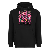 Black heal cancer rainbow Heavyweight Hoodie - LillyAllenDesigns